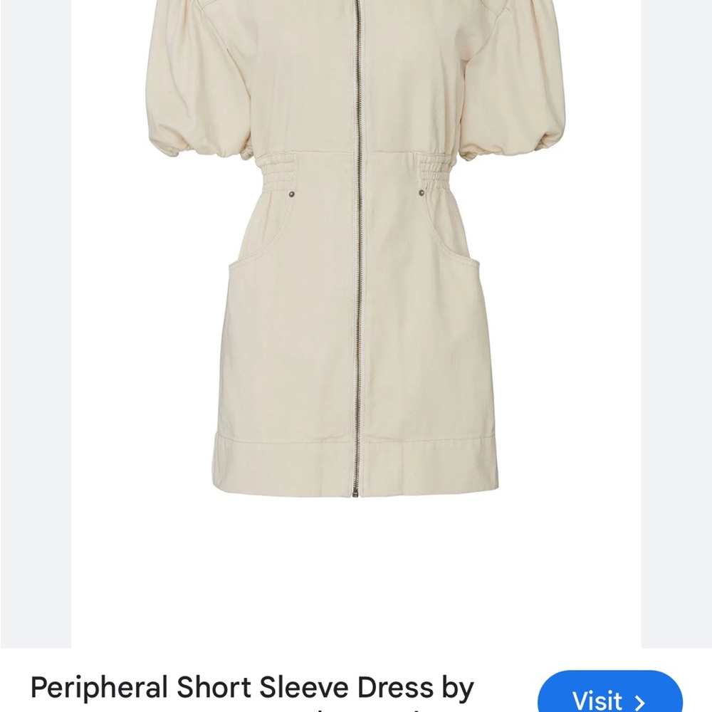 C/MEO Collective peripheral short sleeve dress